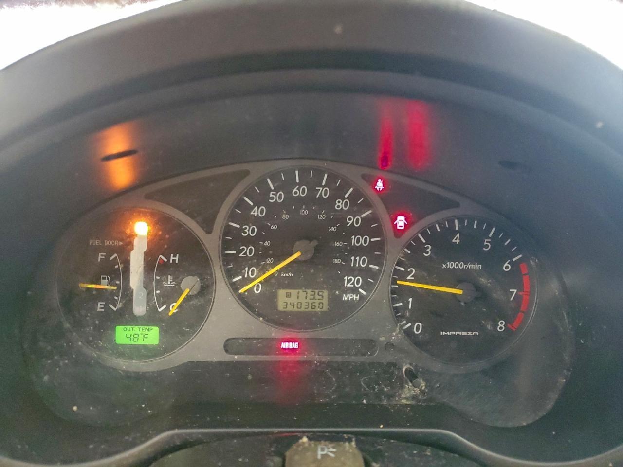 2002 SUBARU IMPREZA