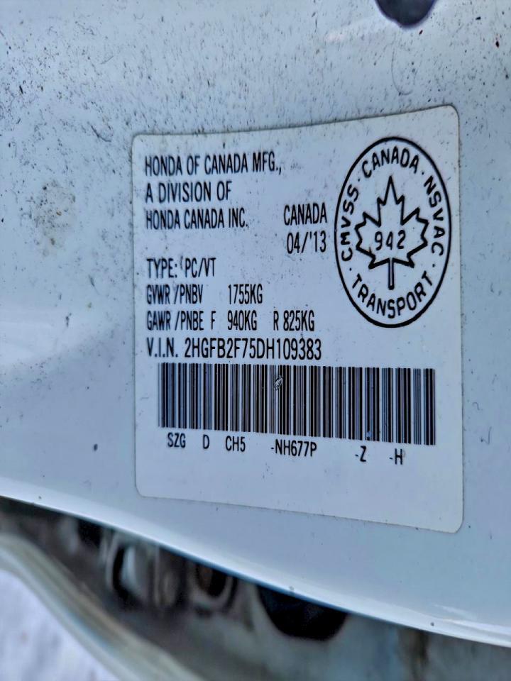 2013 HONDA CIVIC