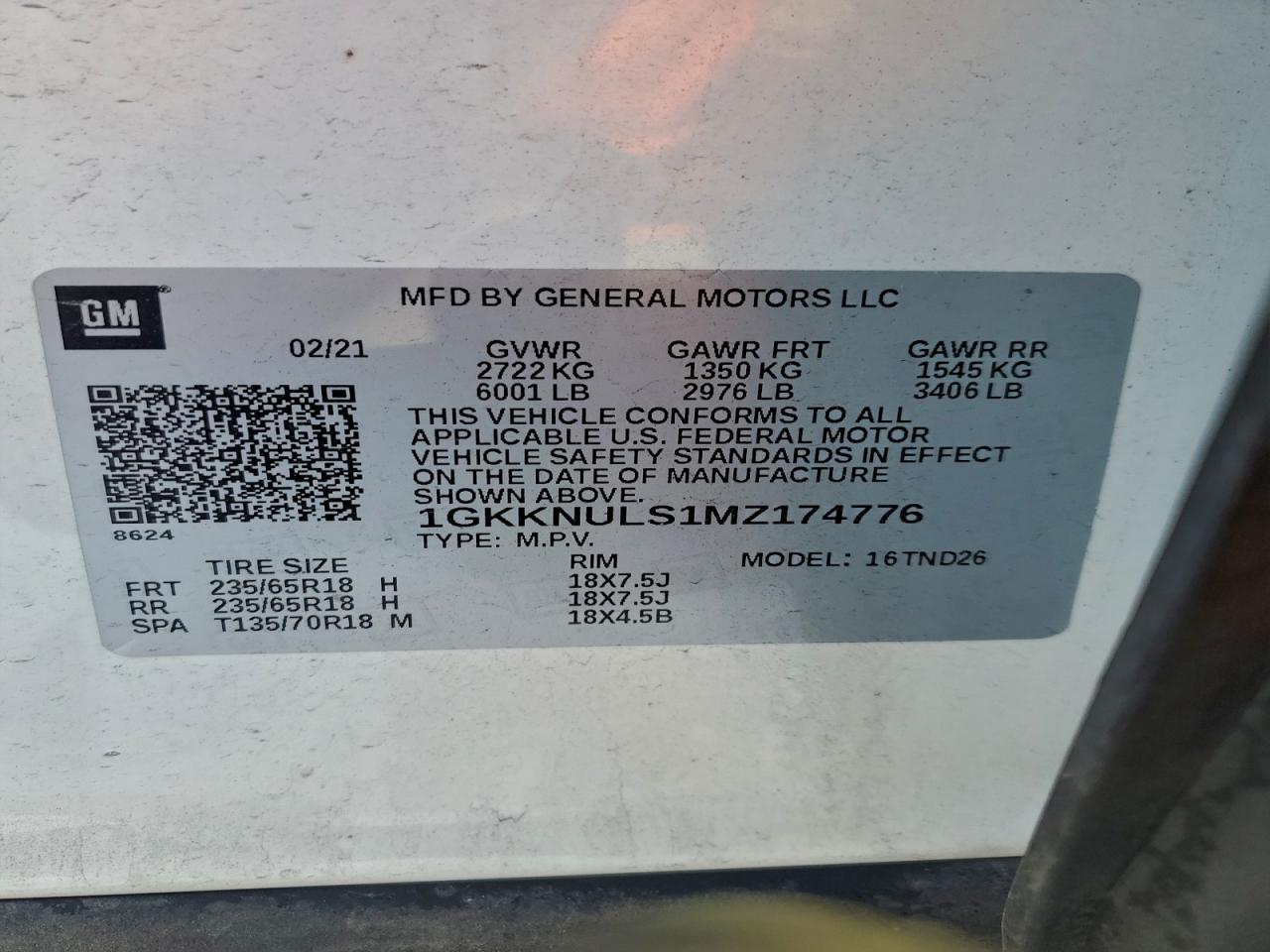 2021 GMC ACADIA