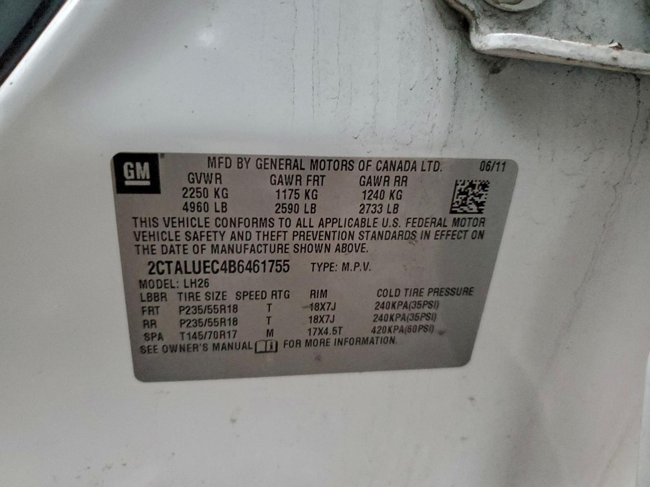 2011 GMC Terrain