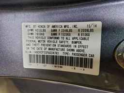 2015 HONDA ACCORD
