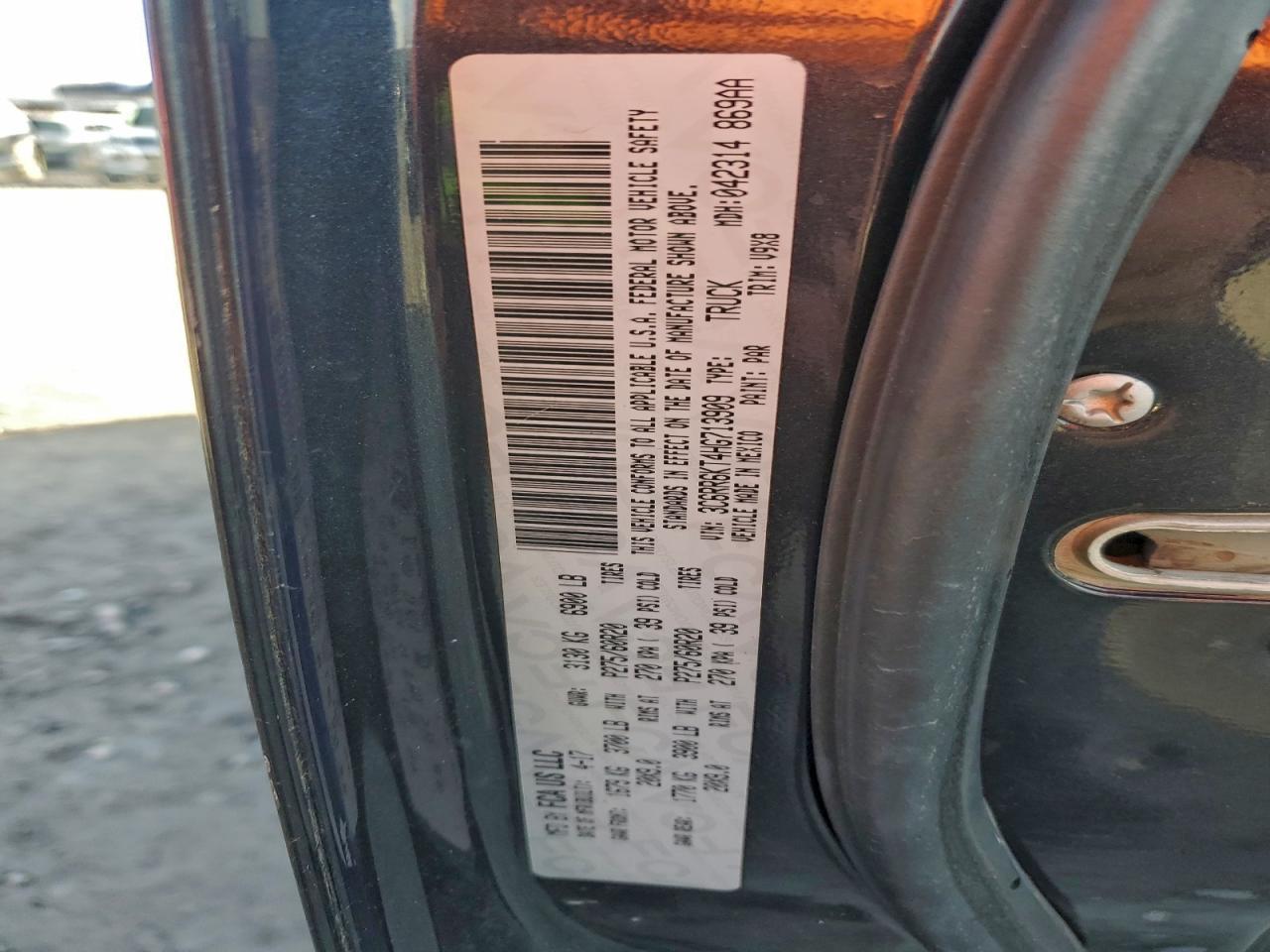 2017 RAM 1500