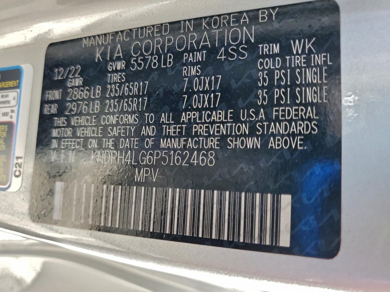 2023 KIA SORENTO