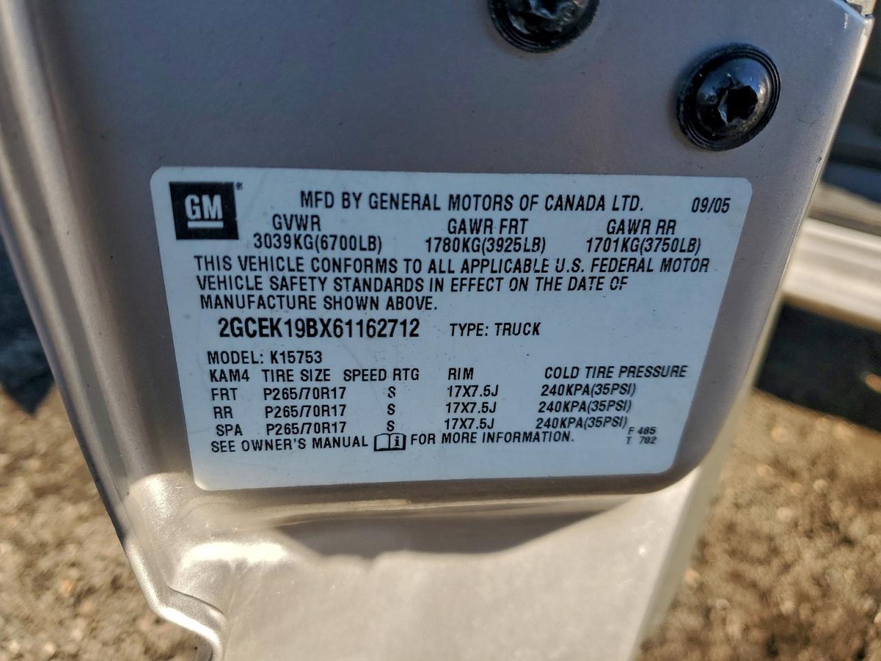 2006 CHEVROLET Silverado