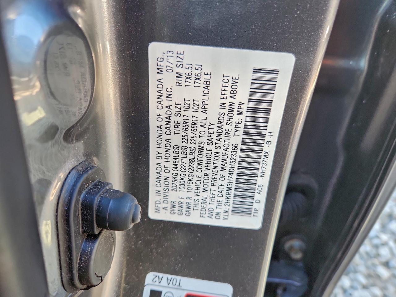 2013 HONDA CR-V