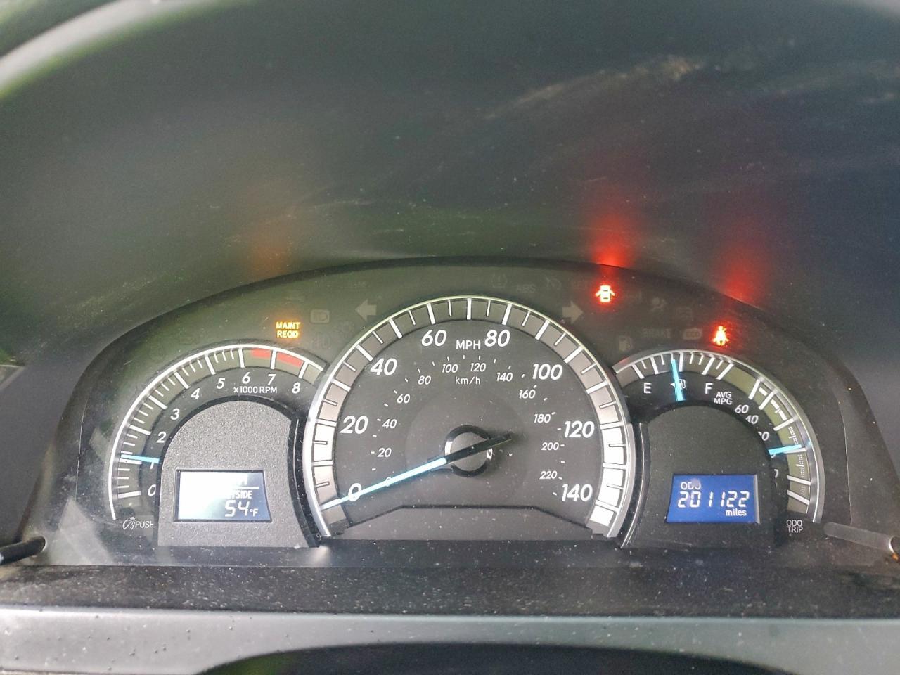 2014 TOYOTA CAMRY