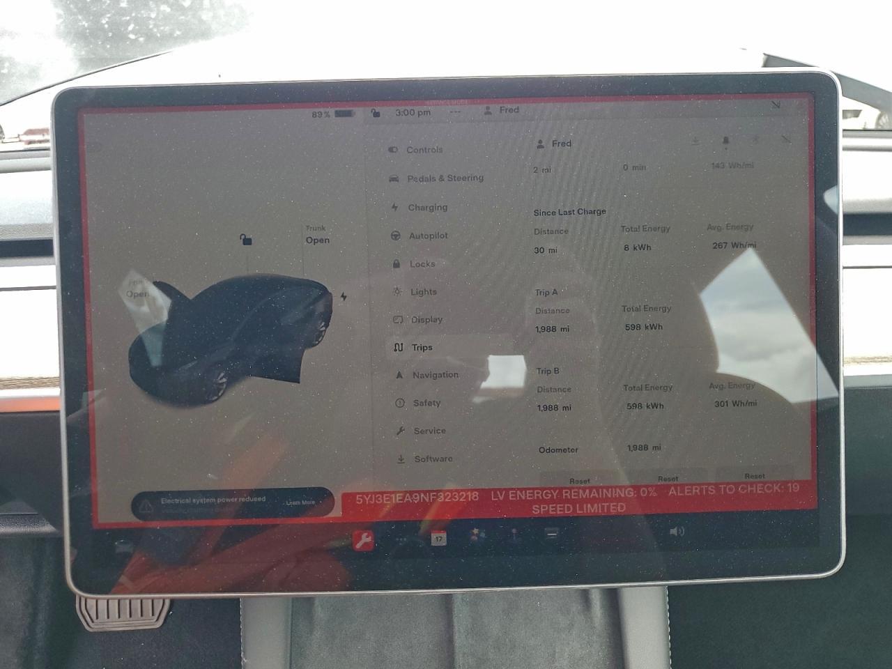 2022 TESLA MODEL 3