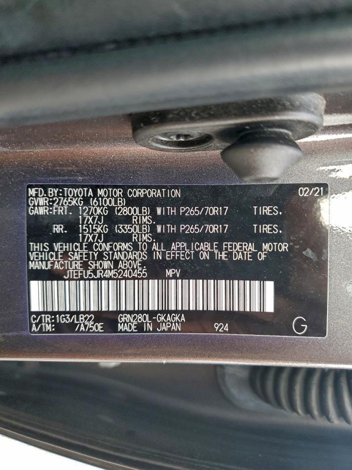 2021 TOYOTA 4Runner