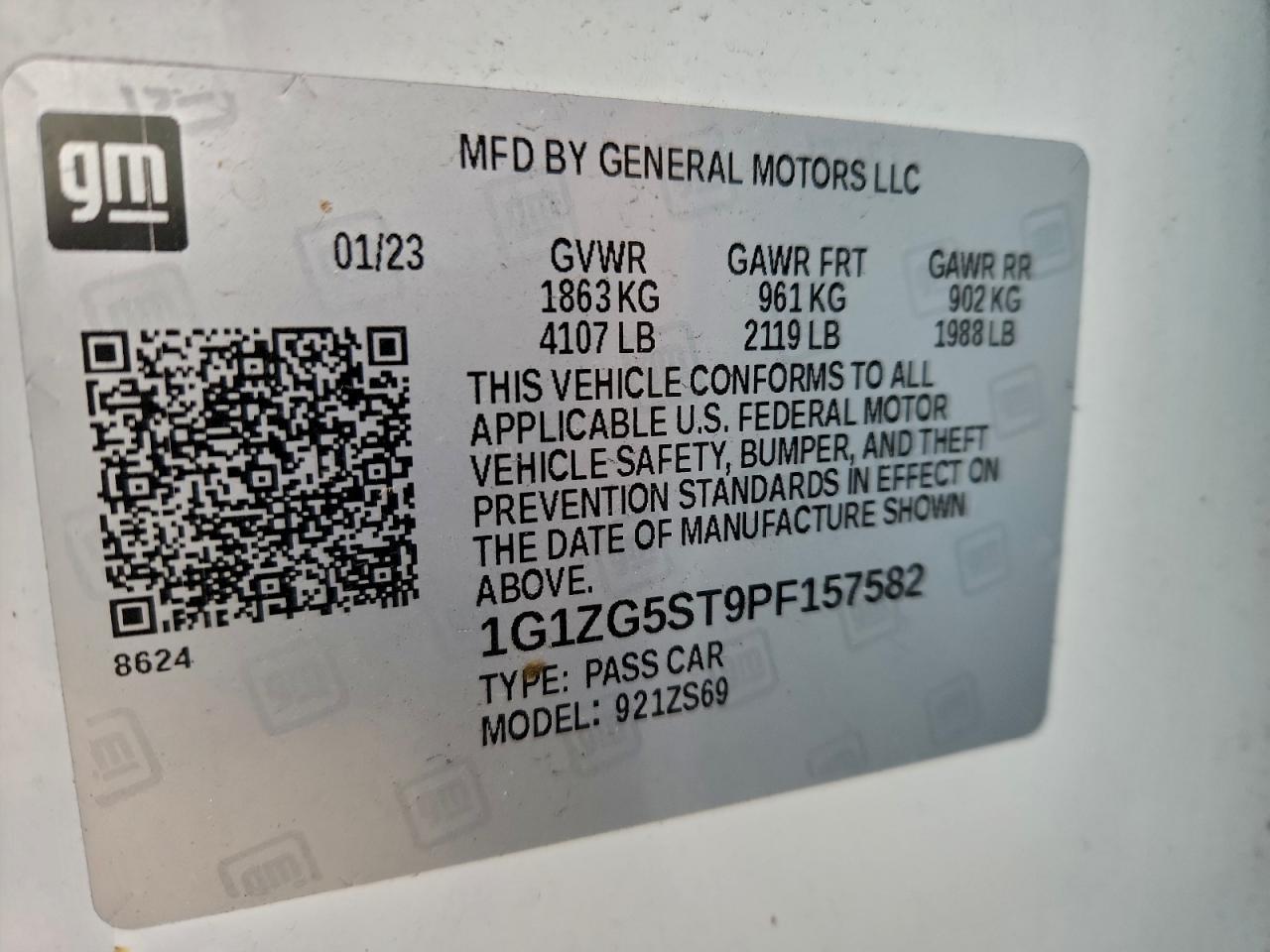 2023 CHEVROLET MALIBU