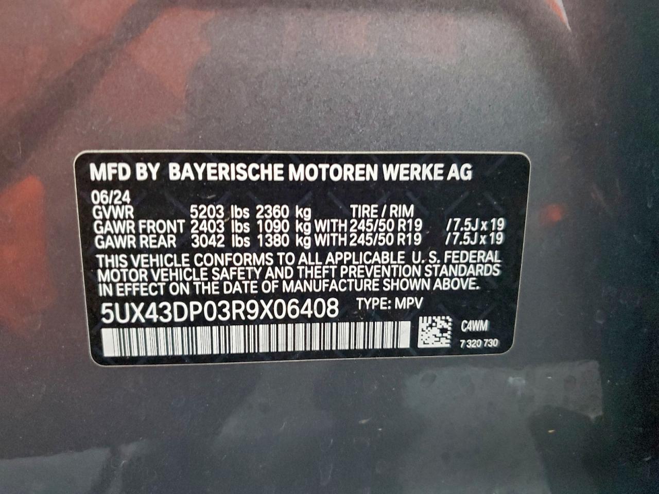 2024 BMW X3
