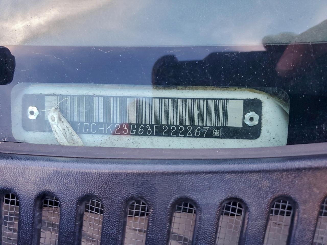 2003 CHEVROLET Silverado 2500