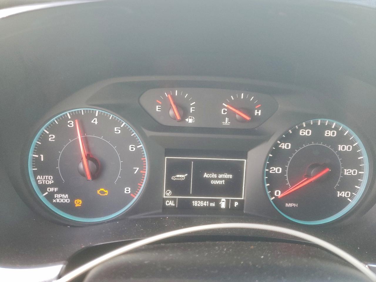 2019 CHEVROLET TRAVERSE
