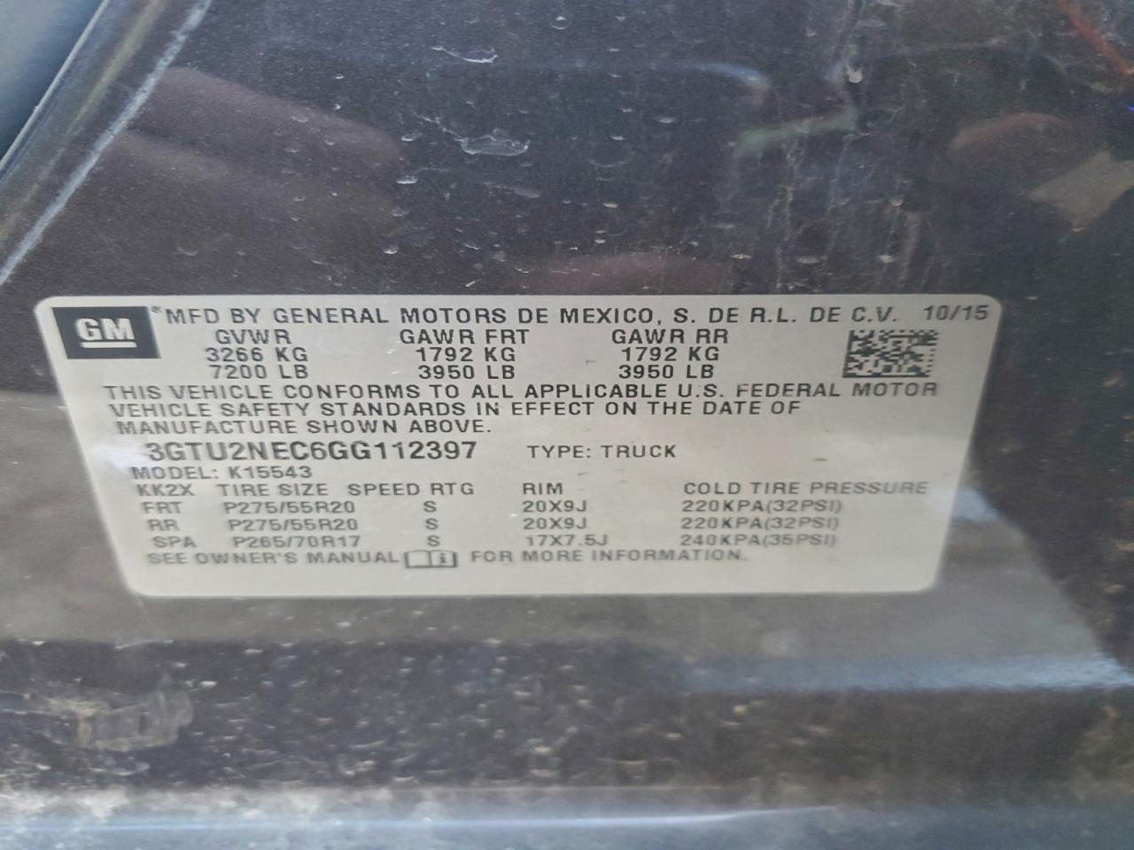 2016 GMC Sierra
