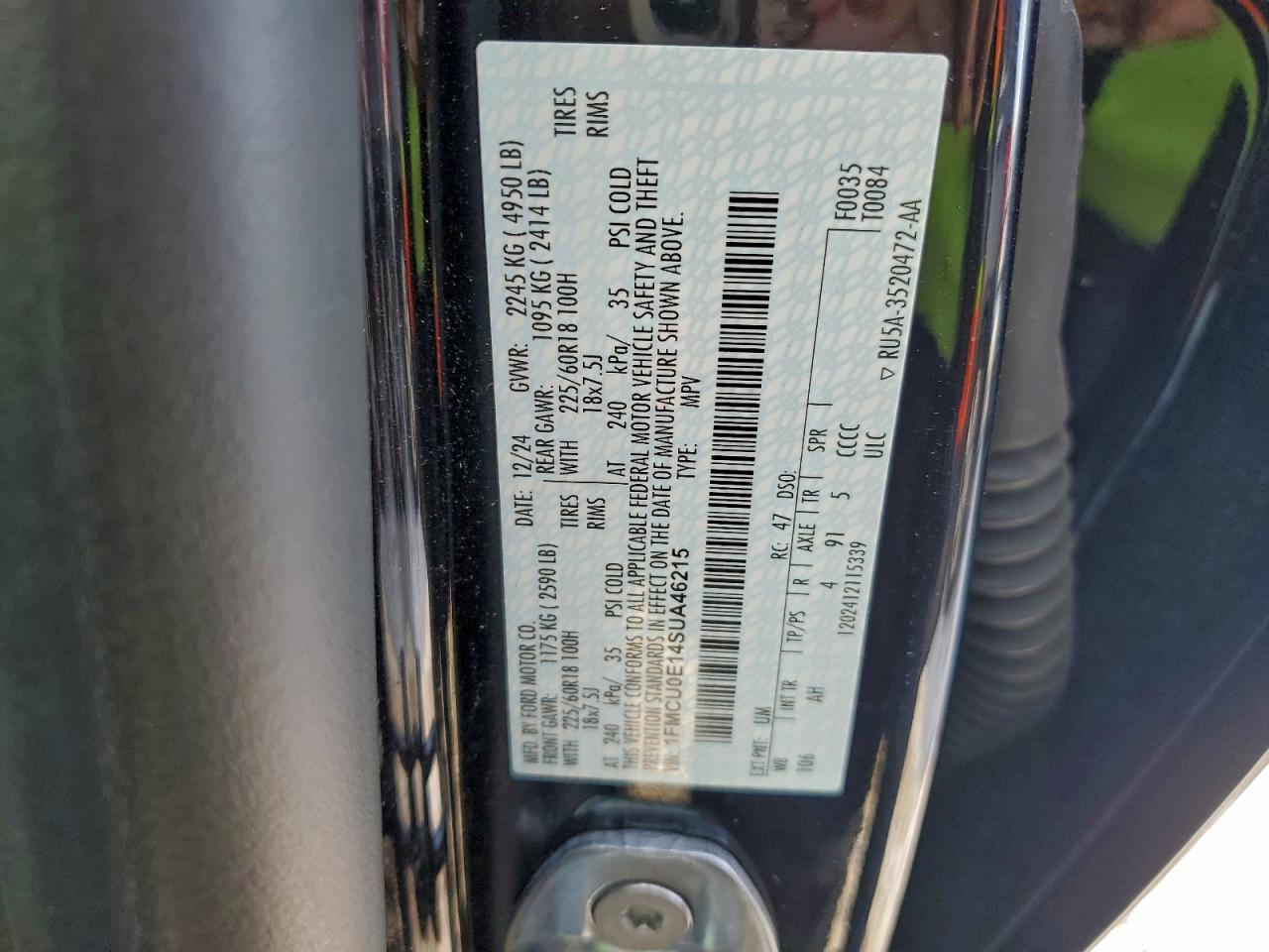 2025 FORD ESCAPE