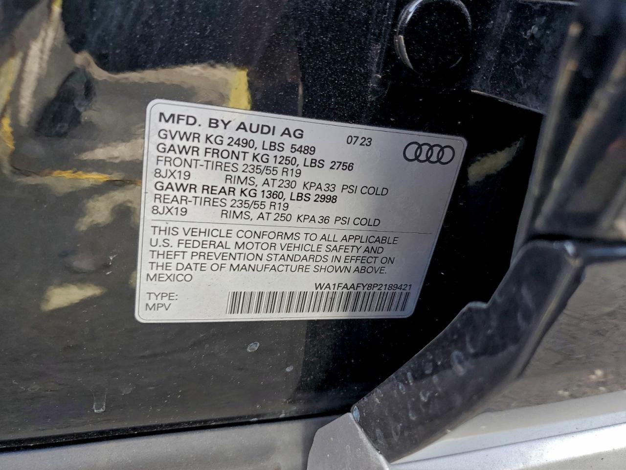 2023 AUDI Q5