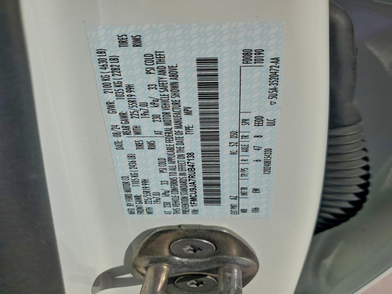 2024 FORD ESCAPE