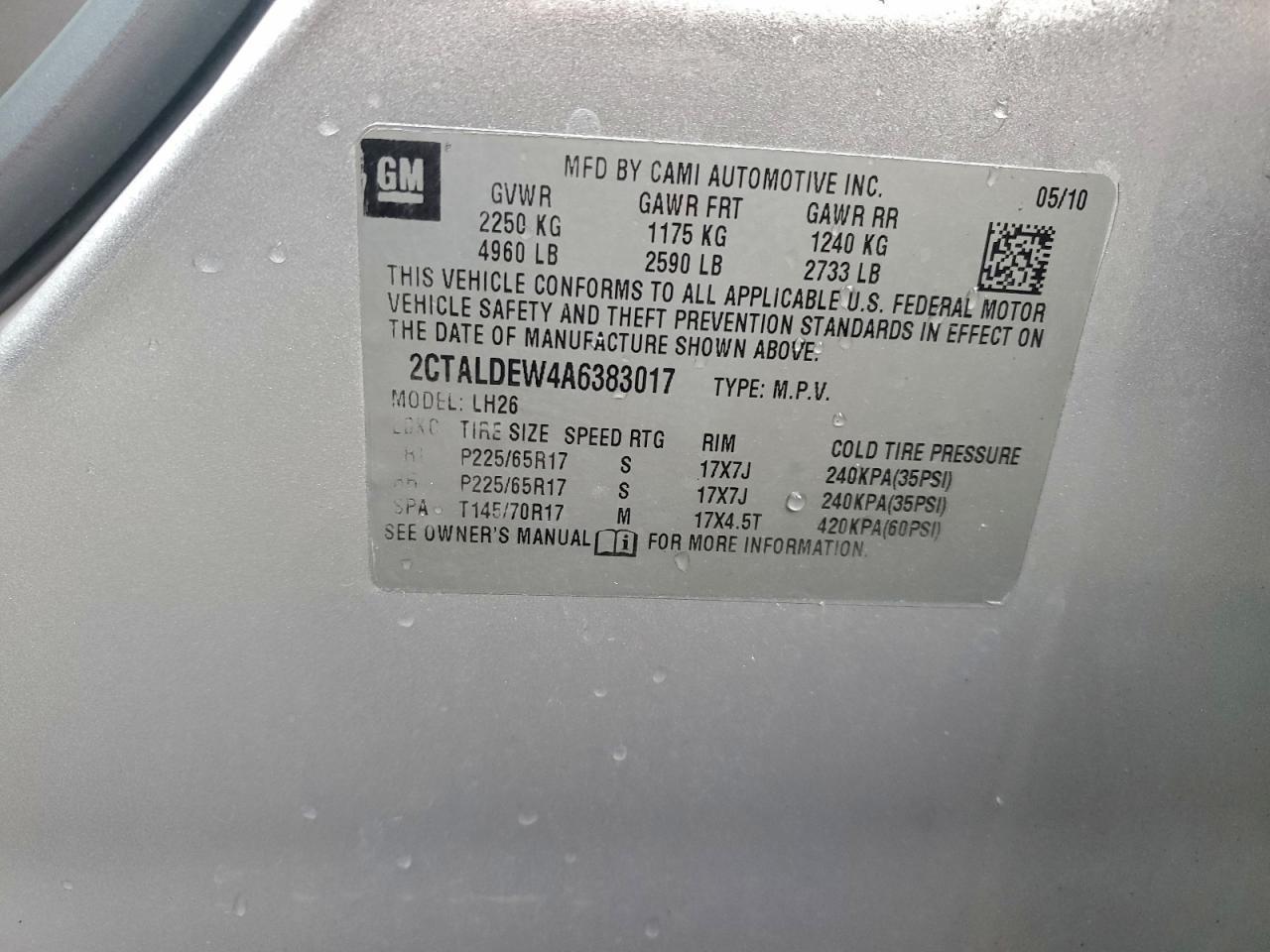 2010 GMC Terrain
