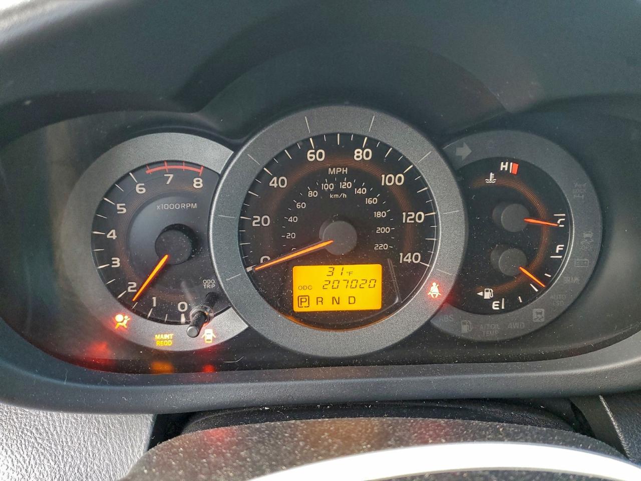 2009 TOYOTA RAV4
