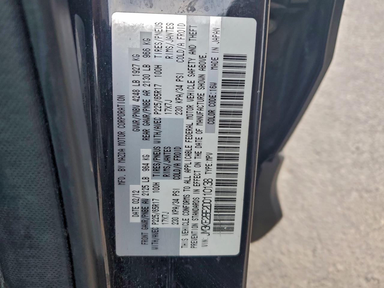 2013 MAZDA CX-5