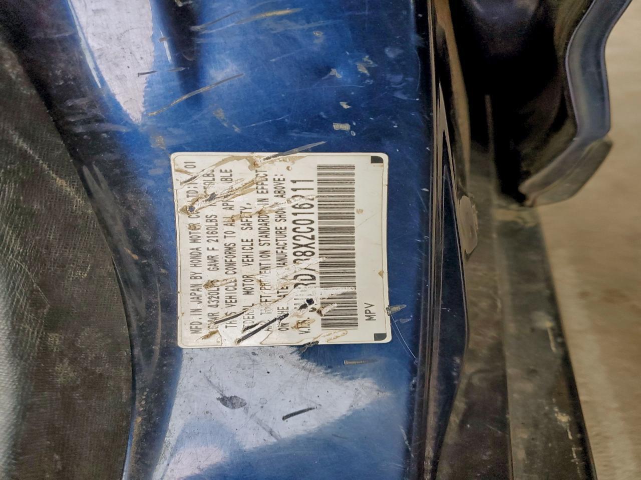 2002 HONDA CR-V