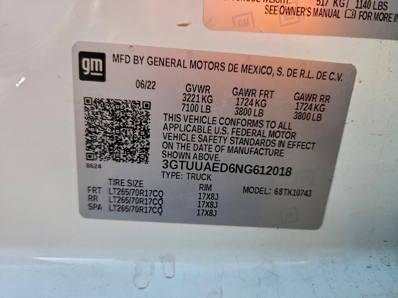 2022 GMC Sierra