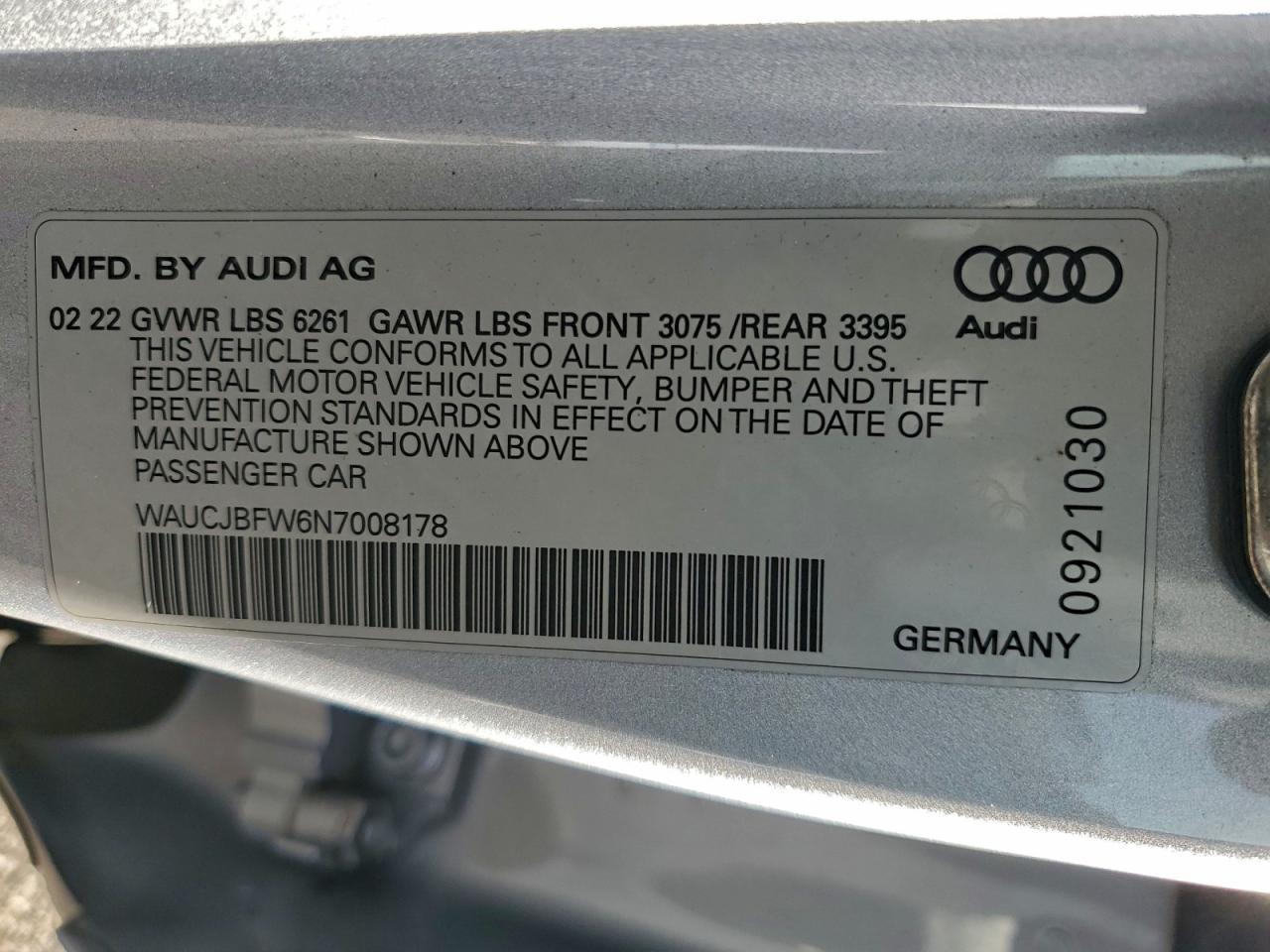 2022 AUDI e-tron GT