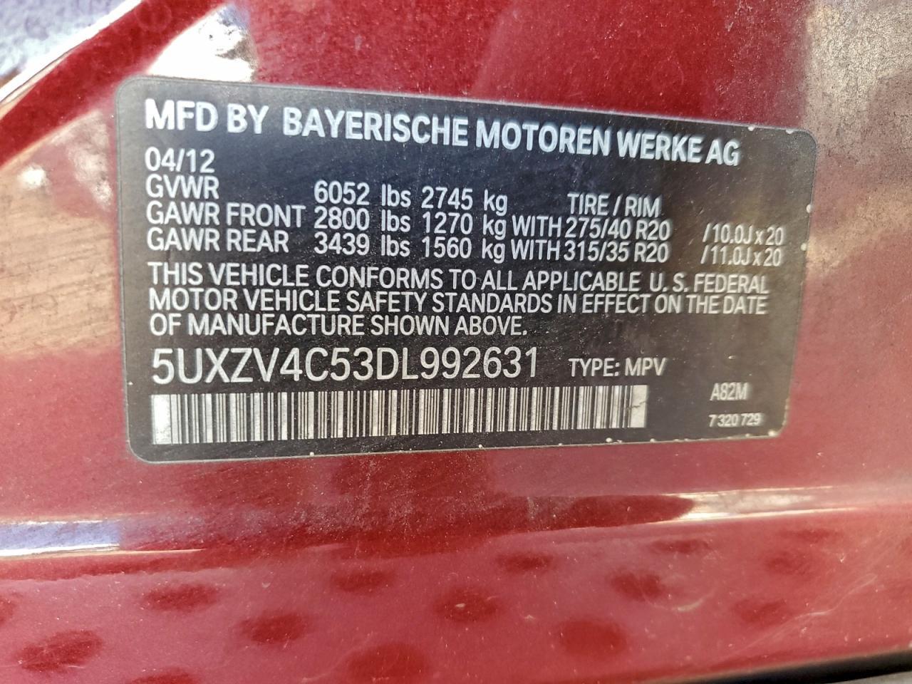 2013 BMW X5