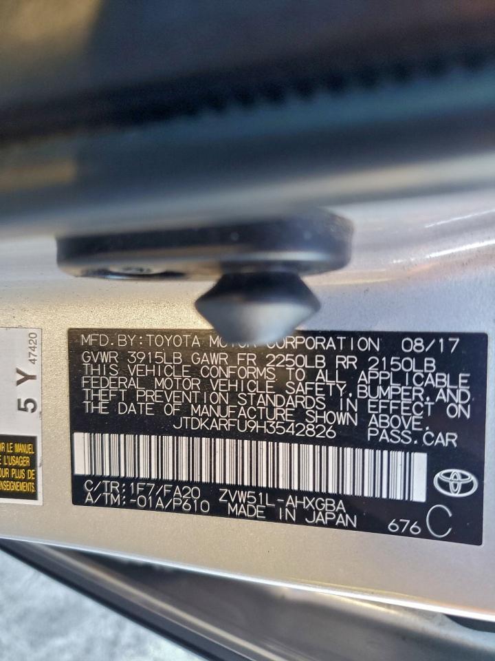 2017 TOYOTA PRIUS
