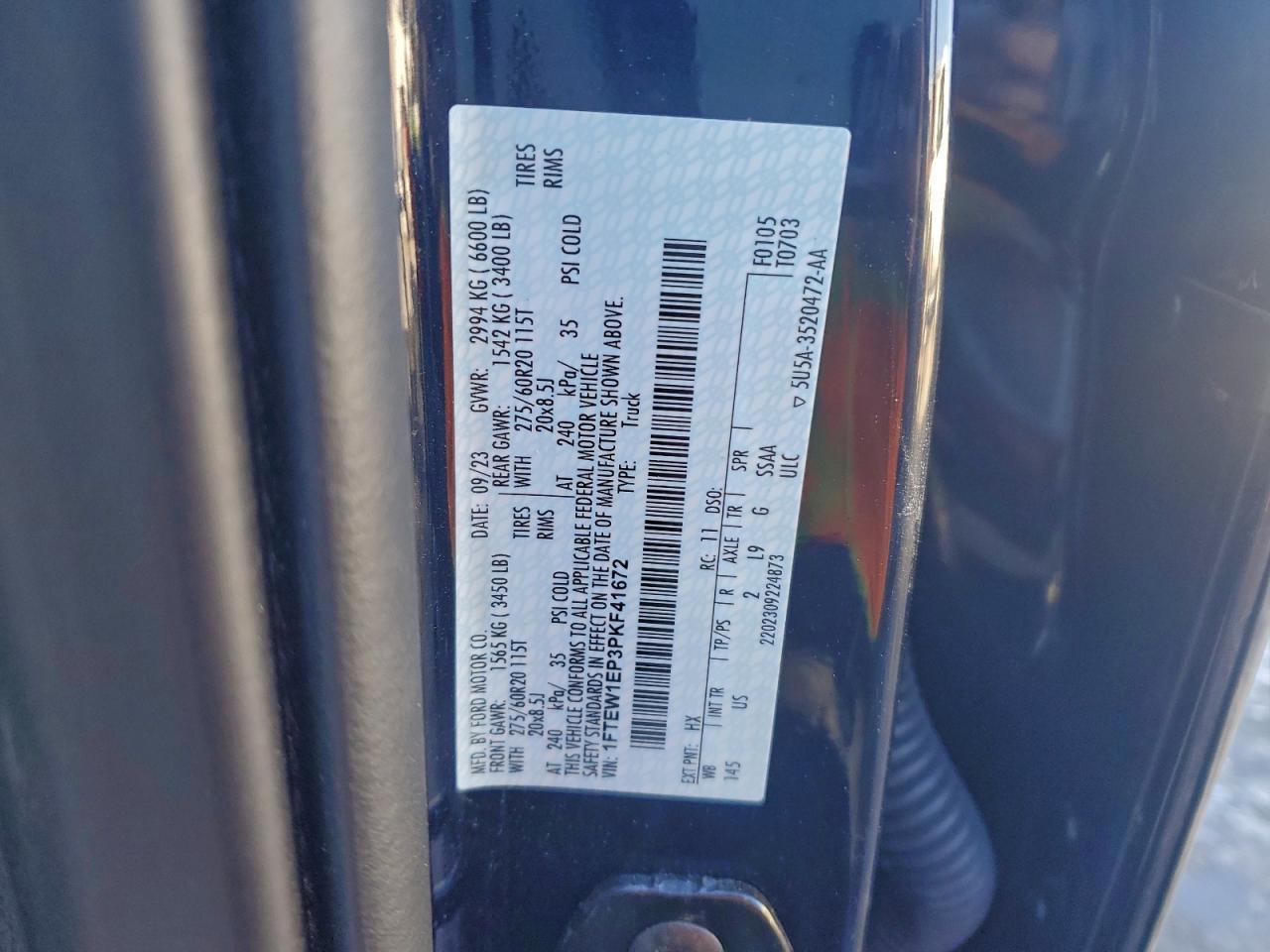2023 FORD F-150