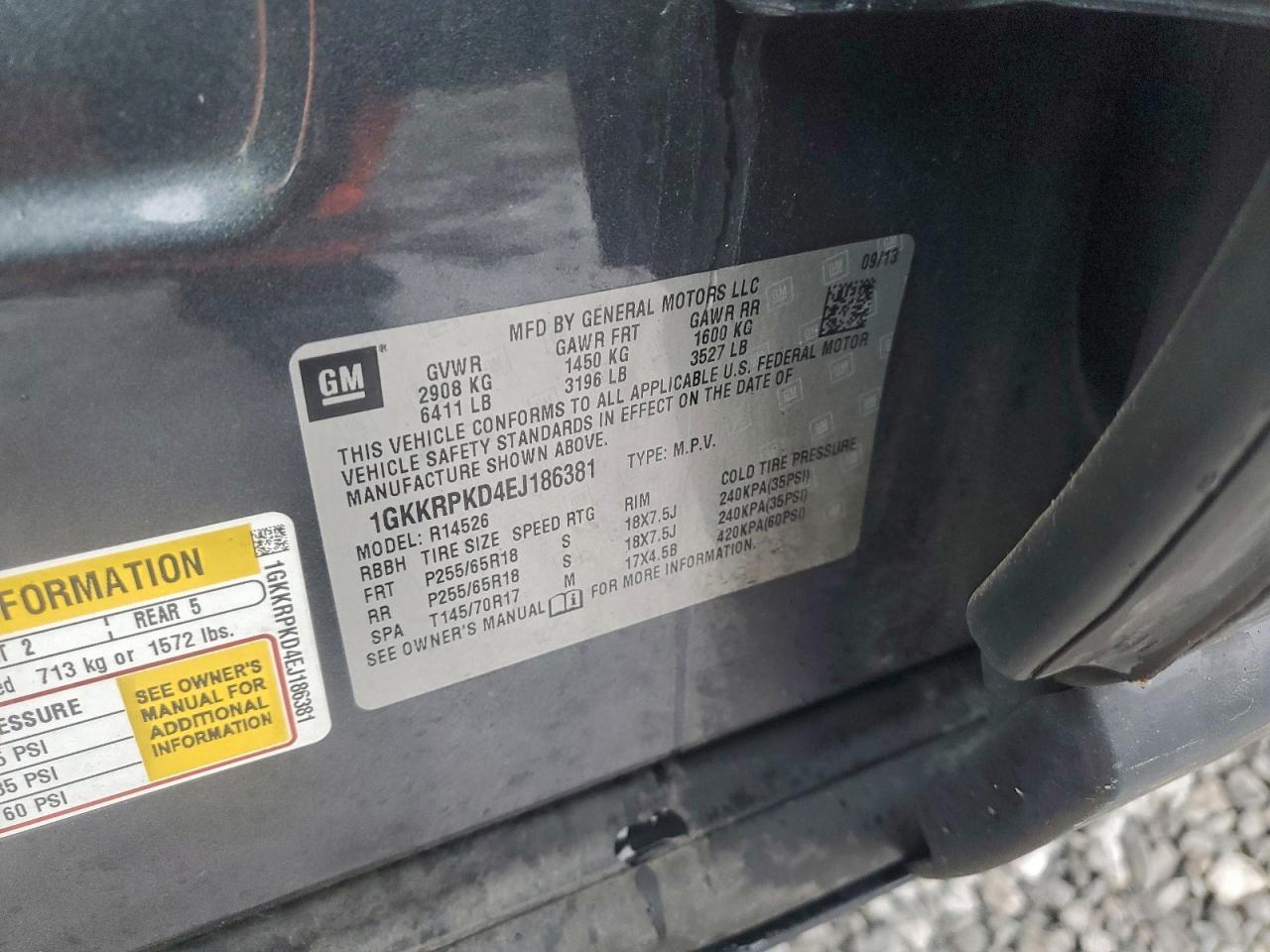 2014 GMC ACADIA