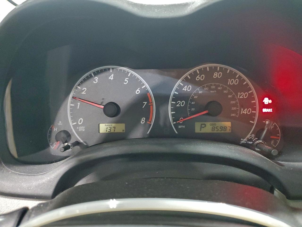 2012 TOYOTA COROLLA