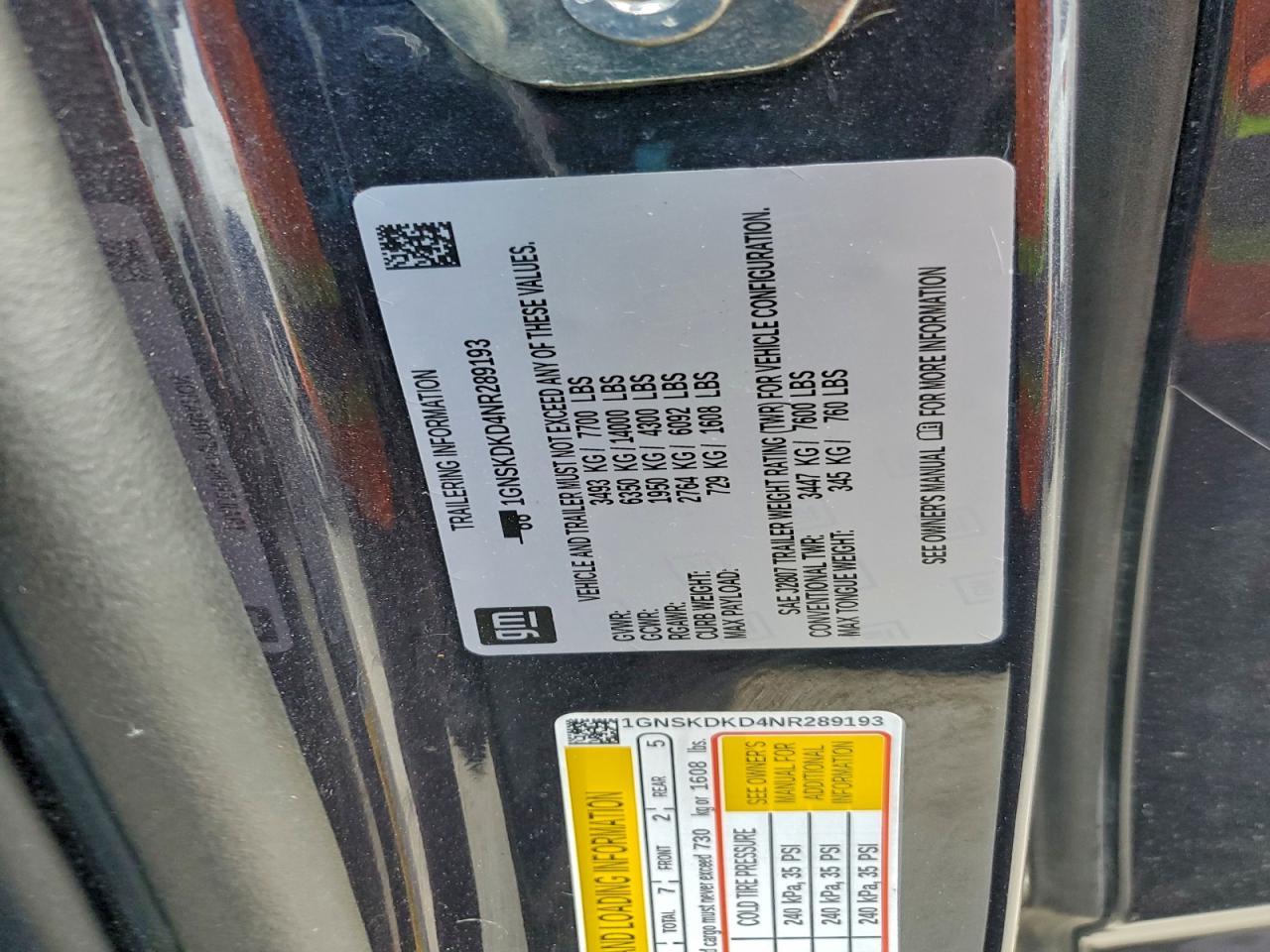 2022 CHEVROLET Suburban