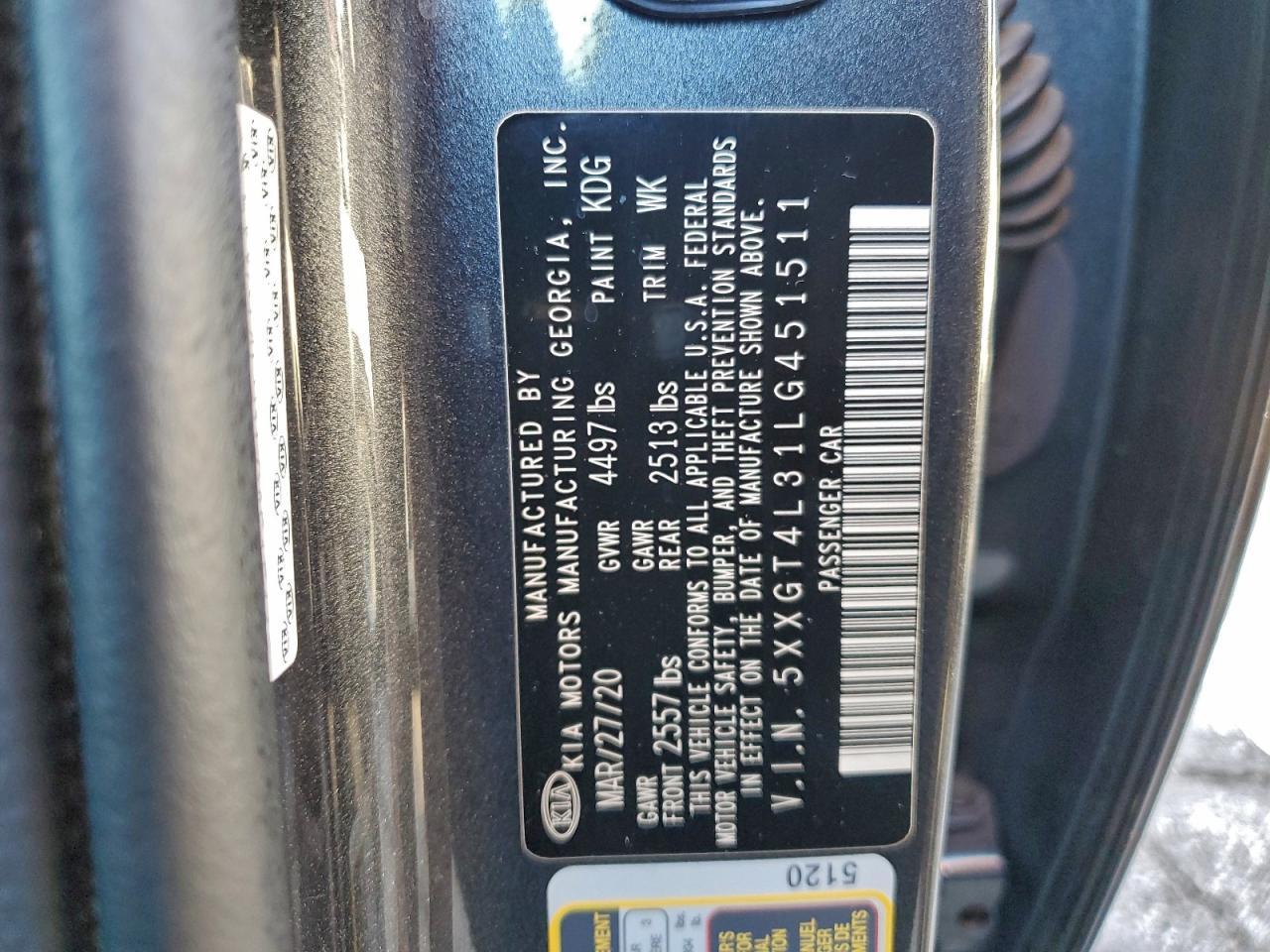 2020 KIA OPTIMA