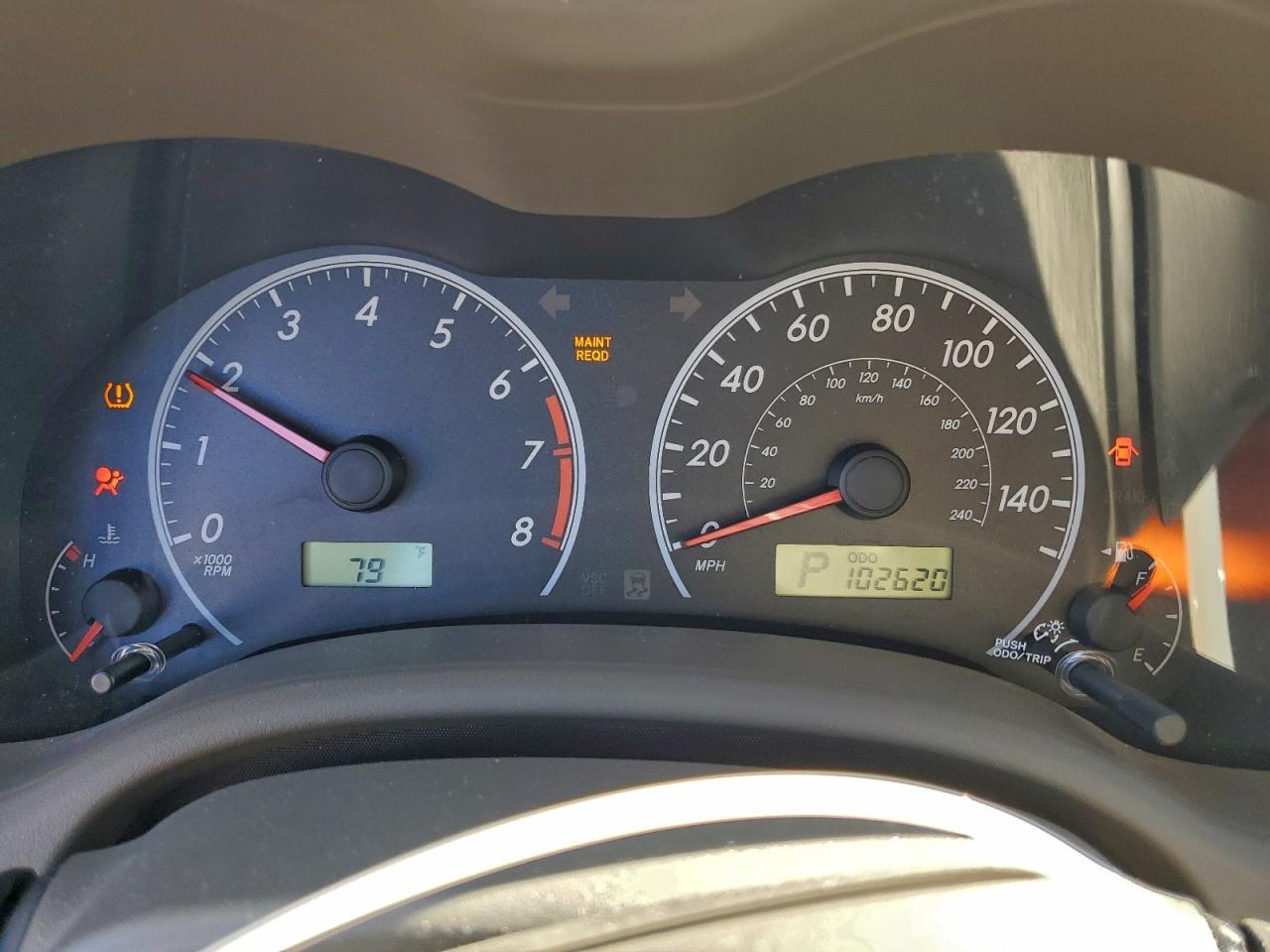 2010 TOYOTA COROLLA