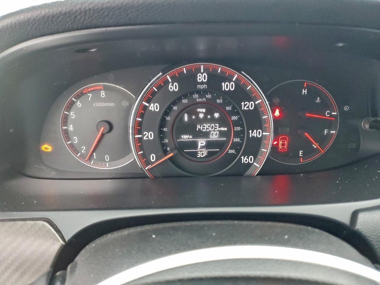 2016 HONDA ACCORD