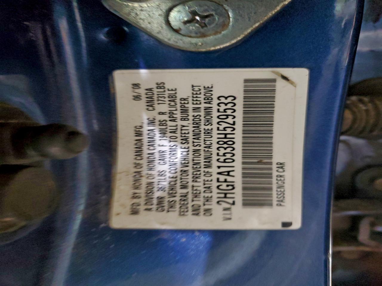 2008 HONDA CIVIC