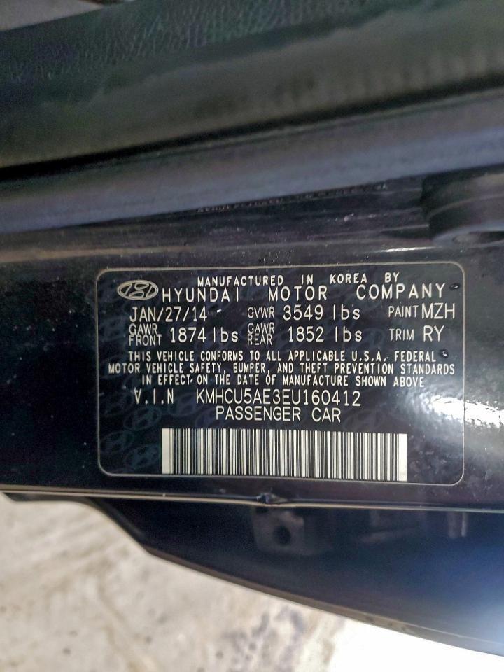 2014 HYUNDAI ACCENT