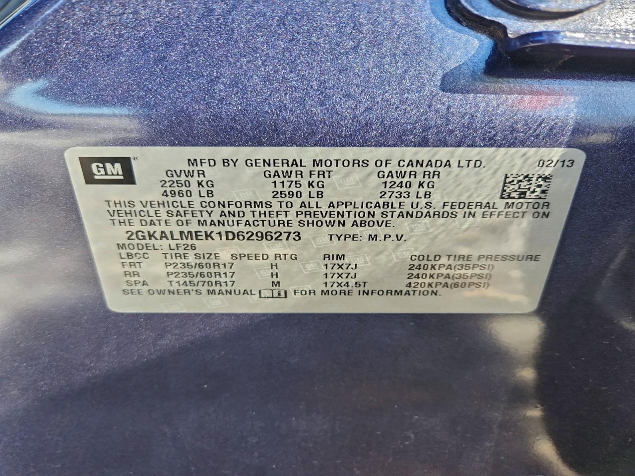 2013 GMC Terrain