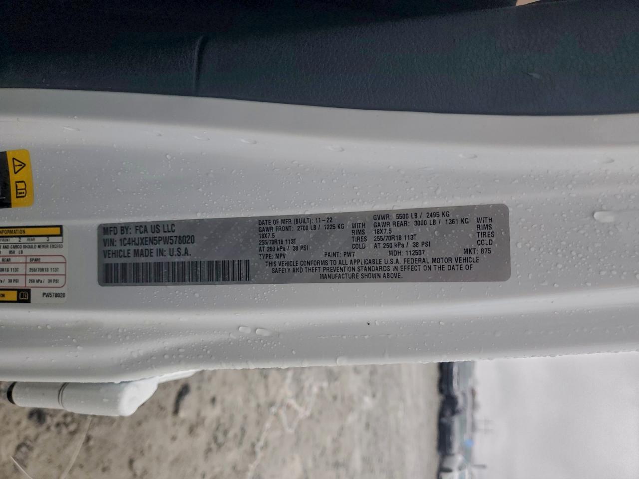 2023 JEEP WRANGLER