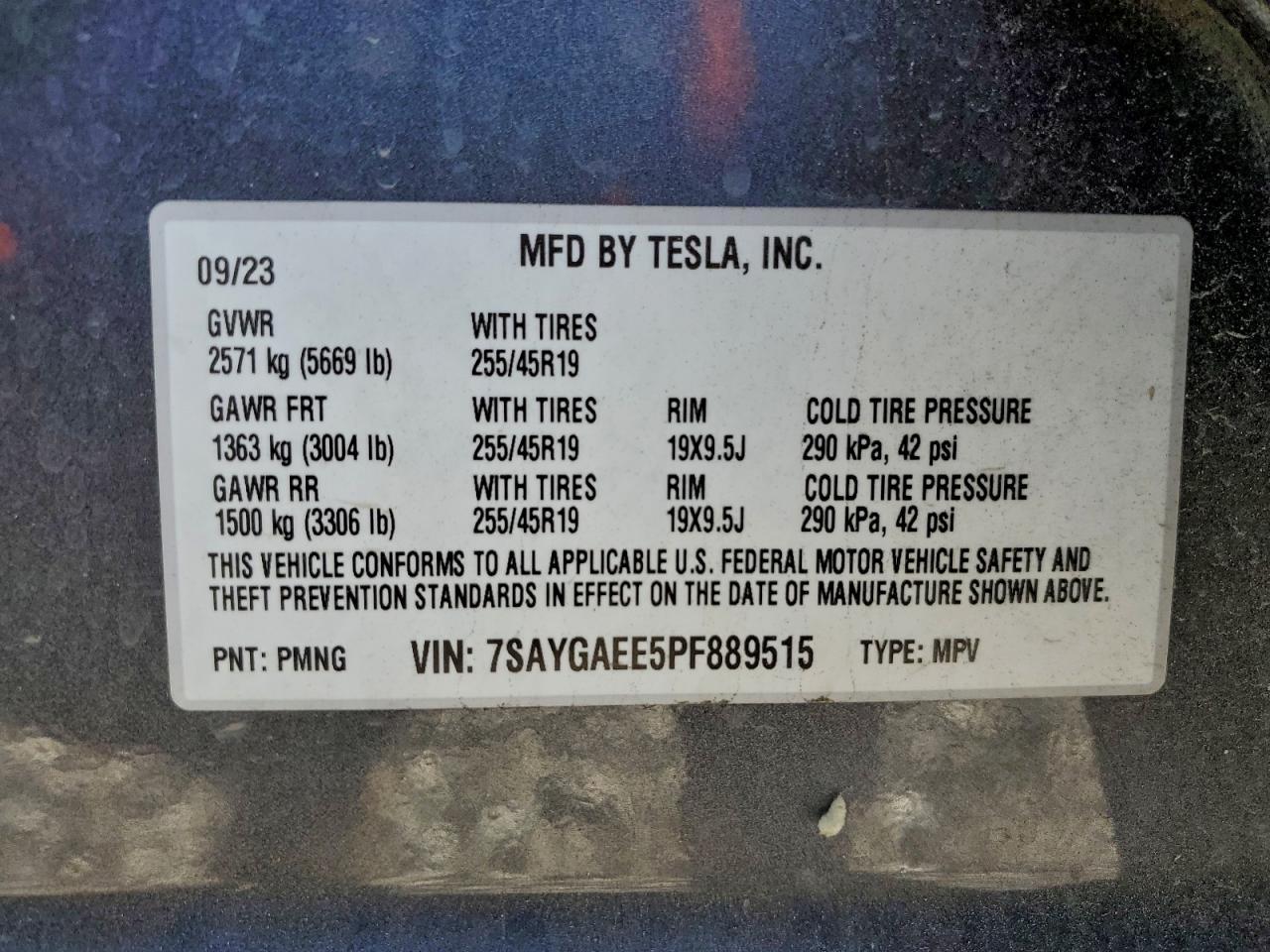 2023 TESLA MODEL Y