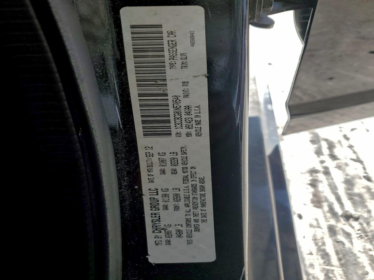 2013 CHRYSLER 200