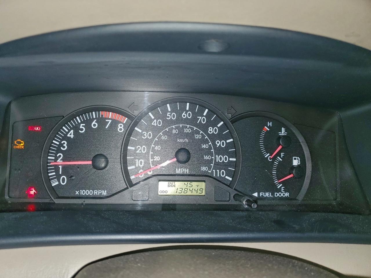 2003 TOYOTA COROLLA