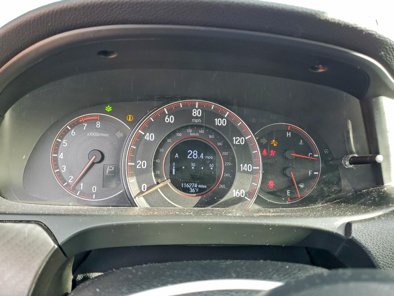 2016 HONDA ACCORD