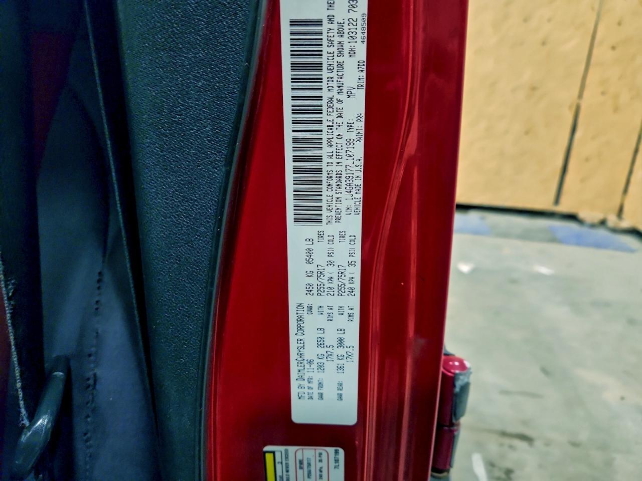 2007 JEEP WRANGLER