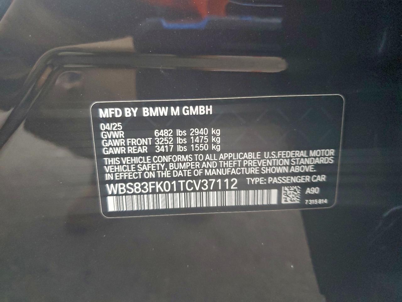 2026 BMW M5