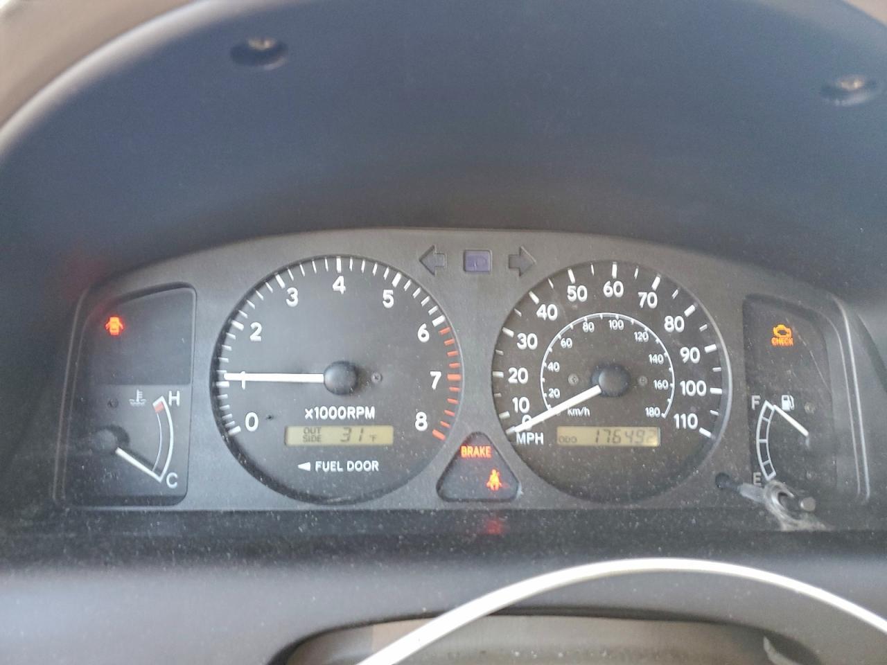 2001 TOYOTA COROLLA