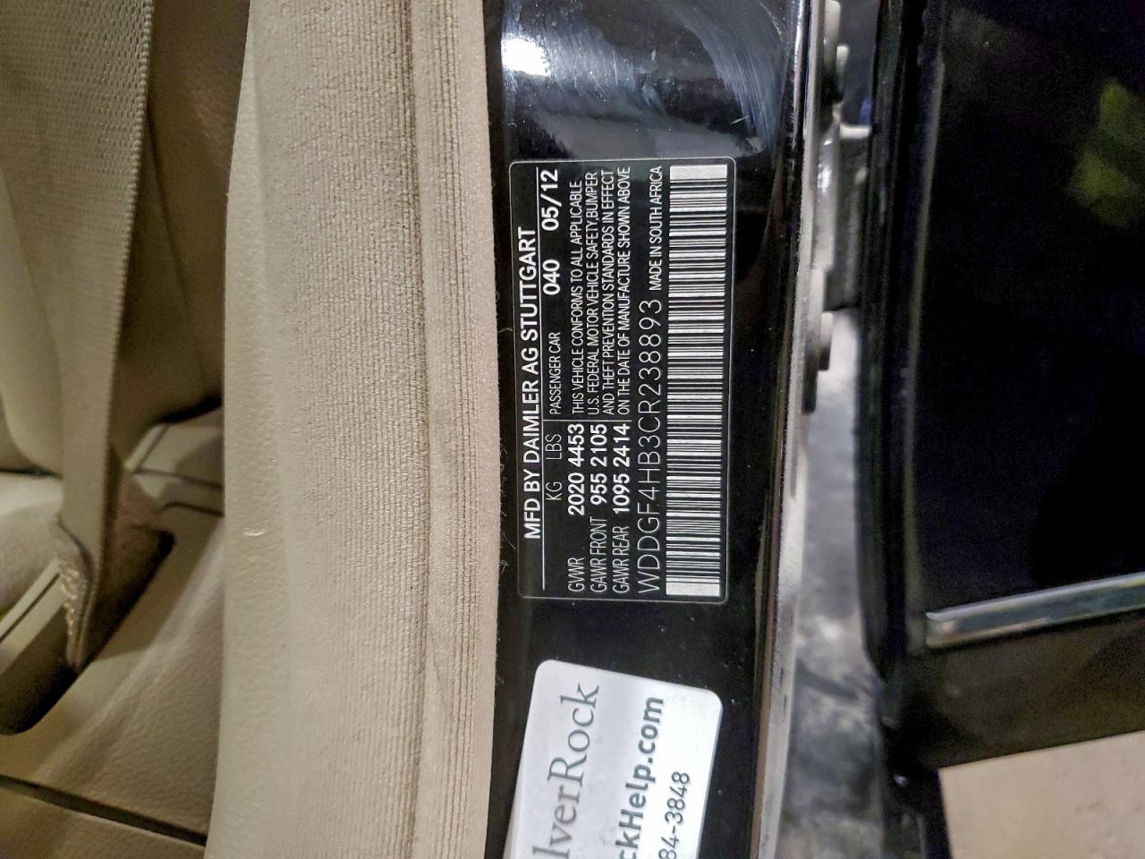 2012 MERCEDES-BENZ C-CLASS