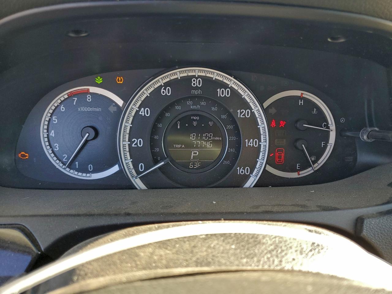 2017 HONDA ACCORD
