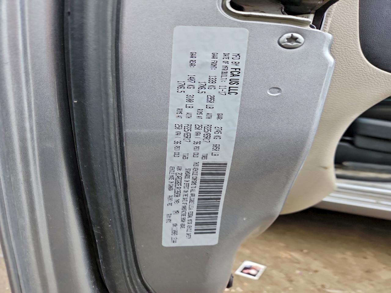 2018 DODGE GRAND CARAVAN