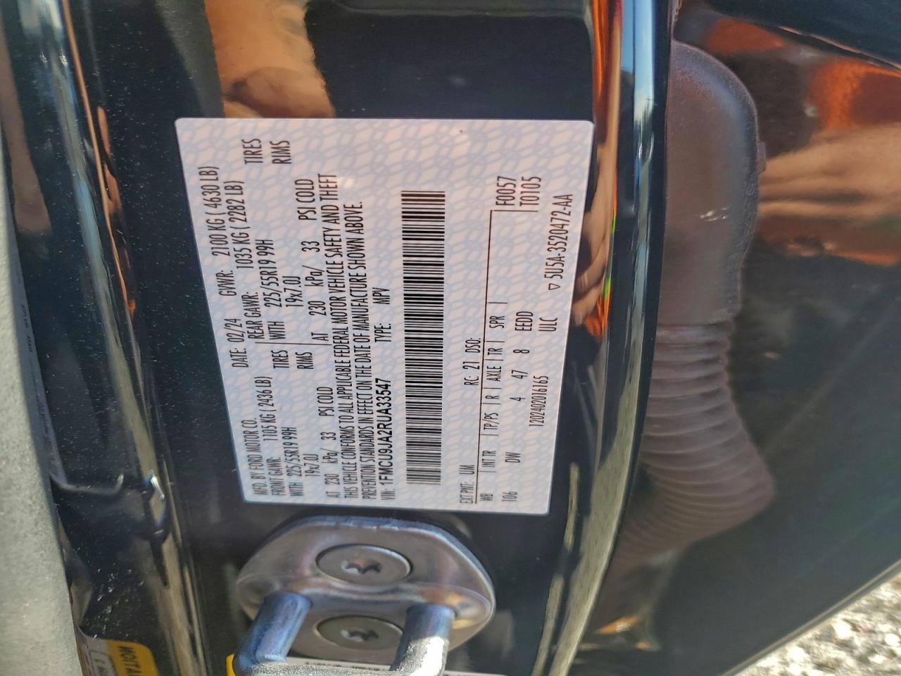 2024 FORD ESCAPE